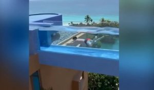 Un pont-piscine sur un hotel au Mexique !