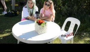 Rebecca and Fiona (Sweden) chat to the AU review at Fat as Butter Music Festival!