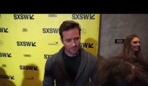 Does Armie Hammer want to be painted? (Final Portrait SXSW Interview)