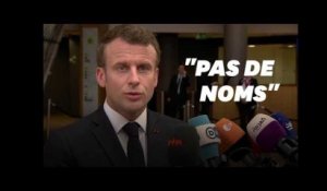 Emmanuel Macron oublie de citer Manfred Weber (et ça n&#39;a rien d&#39;anodin)