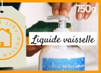 Recette du liquide vaisselle fait-maison - 750g
