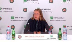 Roland-Garros 2019 : Kristina Mladenovic s'explique avec un journaliste