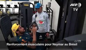 Neymar: entraînement écourté pour douleur au genou