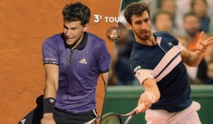 Roland-Garros 2019 : Le résumé du match Dominic Thiem - Pablo Cuevas