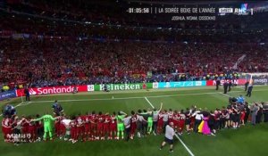 Ligue des champions - Le "You'll Never Walk Alone" des joueurs de Liverpool face à leurs supporters