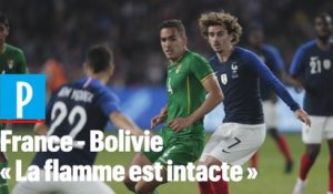 France - Bolivie : « L’équipe de France maintient la flamme intacte »