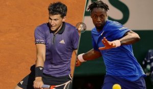 Roland-Garros 2019 : Le résumé de Dominic Thiem – Gaël Monfils