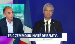 Eric Zemmour: "Laurent Wauquiez a été naïf ou présomptueux"