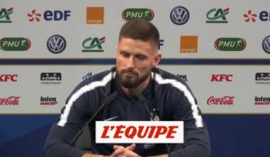 Giroud sur Sarri «Très content qu'il ait pu gagner son premier titre» - Foot - ANG - Chelsea