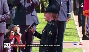 Débarquement : Emmanuel Macron et Donald Trump saluent leurs héros