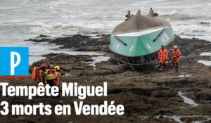 Tempête Miguel : 3 morts après le chavirage d'une vedette de la SNSM