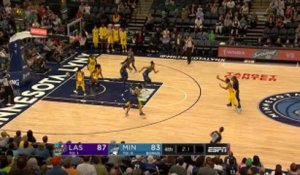 Odyssey Sims Assists in Minnesota Lynx vs. Los Angeles Sparks