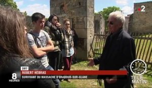 Haute-Vienne : hommage au village martyr d'Oradour-sur-Glane et à son dernier rescapé