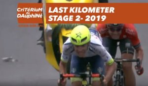 Last Kilometer / Dernier kilomètre - Étape 2 / Stage 2 - Critérium du Dauphiné 2019
