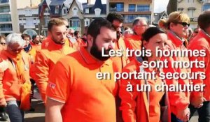 Sables-d'Olonne: hommage aux sauveteurs de la SNSM