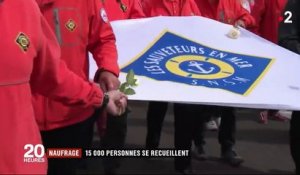 Sables-d'Olonne : émotion lors de l'hommage aux trois sauveteurs de la SNSM