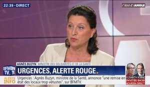 Agnès Buzyn: "Je ne veux plus qu'il y ait des gens sur des brancards"