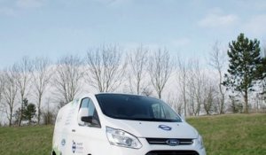 Automobile : nouveau Ford Transit version hybride... L'utilitaire se met au vert