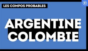 Argentine - Colombie : les compositions probables