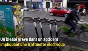 Lyon : un blessé grave dans un accident de trottinette électrique