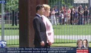 Angela Merkel prise de tremblements durant une cérémonie - ZAPPING ACTU DU 19/06/2019