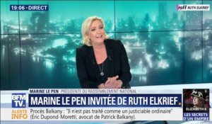 Marine Le Pen assure que "le parquet national financier est aux mains des politiques, dans l'objectif de gêner l'opposition"