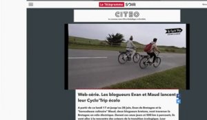 Le cyclo trip écolo de deux blogueurs bretons
