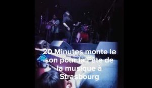 Strasbourg: Stéphan Eicher et un karaoké géant pour la Fête de la musique