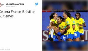 Coupe du monde féminine. La France affrontera le Brésil en huitièmes de finale au Havre