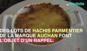 Rappel de hachis parmentier pour risque d’allergie