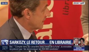Nicolas Sarkozy fait son retour... en librairie