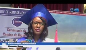 RTG/Cérémonie de remise de diplômes de fin de cycle à une centaine d’étudiants de l’école de management du Gabon