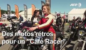 Des motos rétros pour le "Café Racer" de Montlhéry