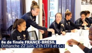 Au coeur de lhôtel des Bleues avant France-Brésil I FFF 2019