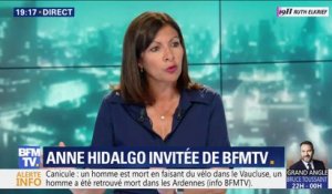 Anne Hidalgo affirme que "l'essentiel des travaux seront terminés en septembre"