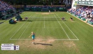 Eastbourne - Pliskova ne laisse que deux jeux à Alexandrova