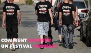 Des citoyens allemands contre un festival néo-nazi