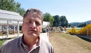 Besançon : effervescence sur le chantier de la piscine de Chalezeule