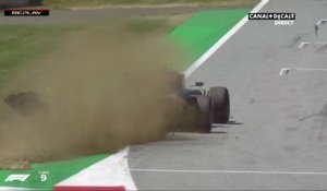 Grand Prix d'Autriche - Hülkenberg explose son aileron