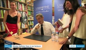 Édition : Nicolas Sarkozy démarre la promotion de son nouveau livre à Paris