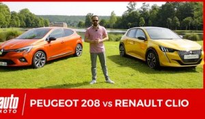 Nouvelle Peugeot 208 face à la Renault Clio 5 : 1er DUEL