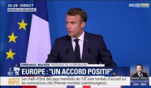Emmanuel Macron sur le Brexit: "il ne faut pas avoir peur d'un no-deal"