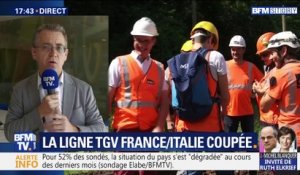 La ligne TGV France-Italie coupée jusqu’à fin juillet