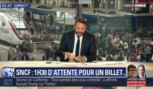 SNCF : record d'attente aux guichets