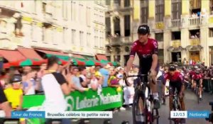 Tour de France : Bruxelles célèbre la petite reine