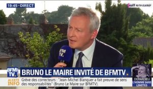 Bruno Le Maire: "Je ne suis pas candidat à la direction générale du FMI"
