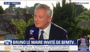 Bruno Le Maire: "La privatisation d'ADP peut permettre le développement de cet aéroport dans les meilleures conditions"