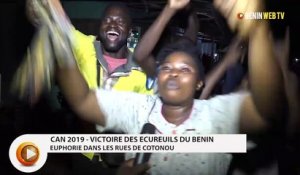 CAN 2019 : euphorie dans les rues de Cotonou