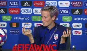 Rapinoe «On n'est pas aussi respectées que les hommes» - Foot - CM 2019 - USA