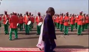 Arrivée du président Alpha Condé à Niamey